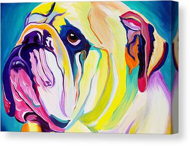 Bully Dogs Canvas Prints