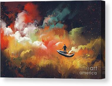 Dark Clouds Canvas Prints