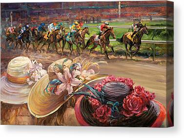 Kentucky Derby Canvas Prints