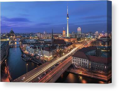 Alexanderplatz Canvas Prints