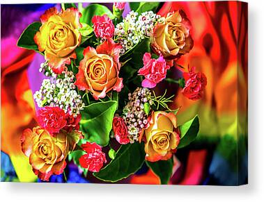 Beautiful Flowers For Mother's Day Canvas Prints