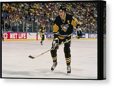 Pittsburgh Penguins Mario Lemieux, 1992 Nhl Stanley Cup Sports Illustrated  Cover Canvas Print / Canvas Art by Sports Illustrated - Sports Illustrated  Covers