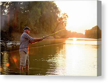 Old Man Fishing Canvas Prints & Wall Art for Sale (Page #8 of 33) - Fine Art  America