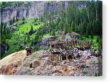 Stamp Mill Canvas Prints
