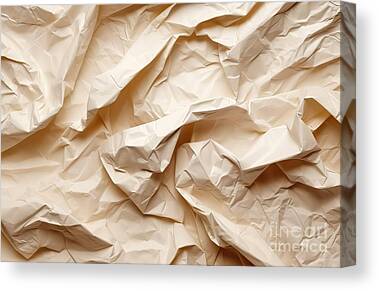 Wrapping Paper Brown Cardboard Texture Art Print by Dmytro