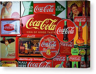 Coca Cola Truck Christmas Lights Large CANVAS Art Print A0 A1 A2 A3 A4 
