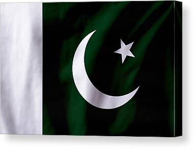 Flag Of Pakistan Canvas Prints & Wall Art - Fine Art America
