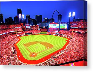 Busch Stadium St. Louis Cardinals Canvas Print - Canvas Painting, 1 Pa -  Ducicanvas