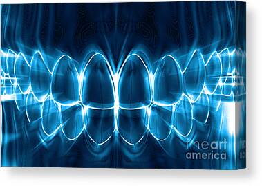 Odontology Digital Art Canvas Prints