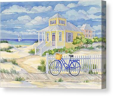 Beach Cruiser Canvas Prints