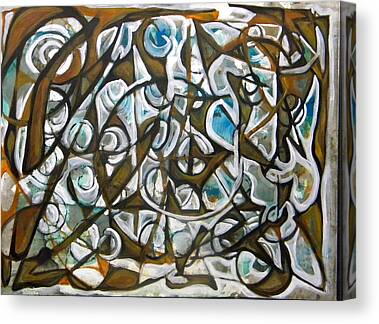 Abstract Omar Sangiovanni Abstrac Tart For Sale Abstract For Sale Canvas Prints