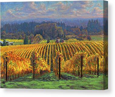 Oregon Grape Canvas Prints