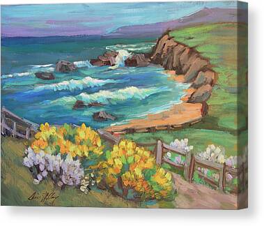 Half Moon Bay Canvas Prints