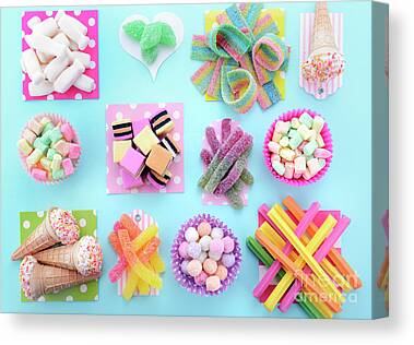 Gummies Or Jelly Sweets Canvas Prints