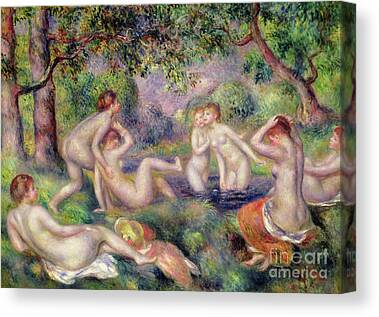 Nudity In Nature Canvas Prints