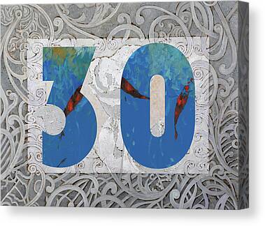 30th Anniversary Paintings Canvas Prints