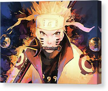 Naruto Hokage Naruto Uzumaki – GL Canvas Print Art