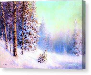 Indiana Winters Paintings Canvas Prints