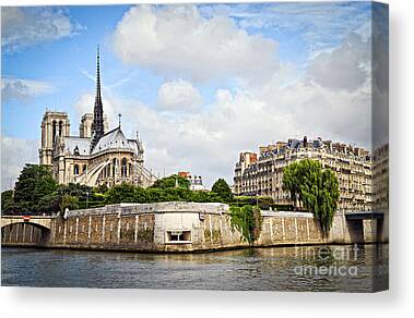 Notre-dame Cathedral Canvas Prints