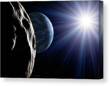 Planetoid Canvas Prints