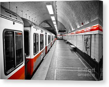 Commuters Canvas Prints