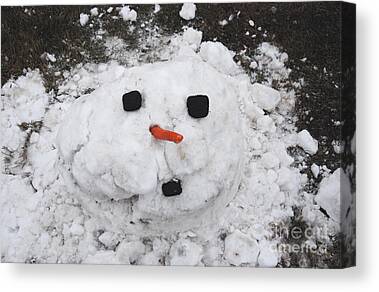Melting Snowman Ornament by Deborah Klubertanz - Fine Art America