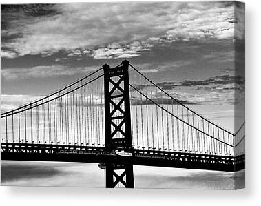 Benjamin Franklin Bridge Canvas Prints