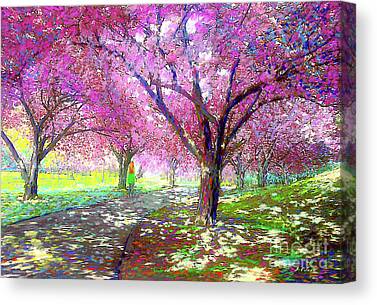 Beautiful Cherry Pink Color Canvas Prints