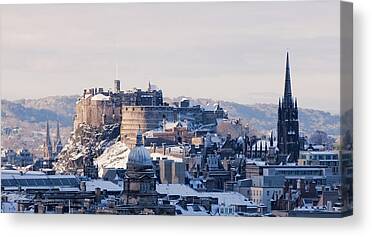 Edinburgh Castle Canvas Prints | Fine Art America