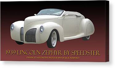 Re-engineered By Speedster Motorcars Over The Years Canvas Prints