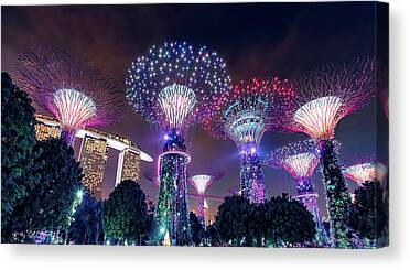 Gardens By The Bay Canvas Prints