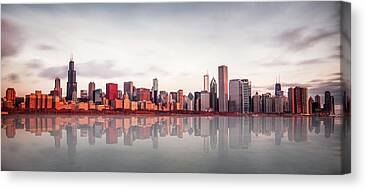 Chicago Skyline Canvas Prints