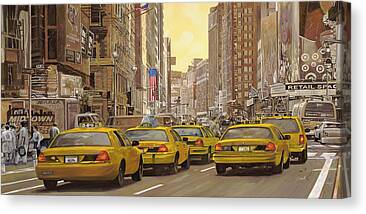 New York City Paintings Canvas Prints