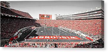 Wisconsin Madison 0.75 by 36 by 12-Inch USA Canvas Print by Panoramic Images Camp Randall Stadium iCanvasART 1 Piece University of Wisconsin Football Game 