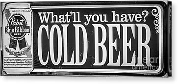 Beer Signs Sign Canvas Prints