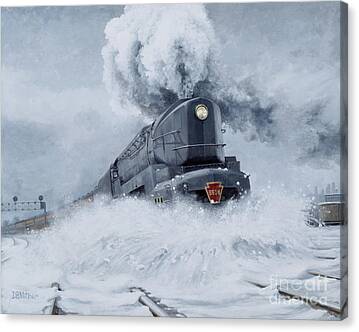 Railroads Paintings Canvas Prints