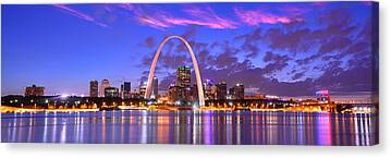St. Louis Skyline Canvas Prints