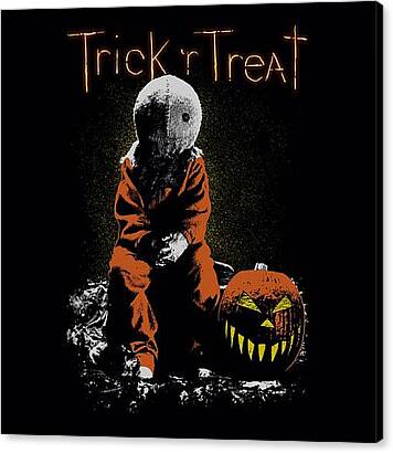 Halloween Trick Or Treat Horror Wall Hanging Home Decor Accessories Blanket US