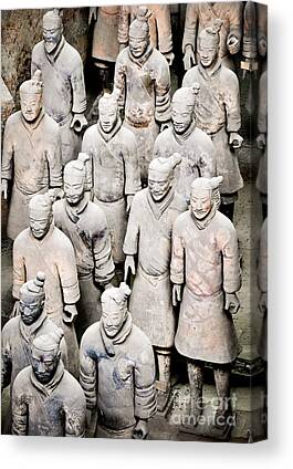 STUNNING TERRACOTTA ARMY WARRIORS CANVAS #678 QUALITY PICTURE WALL ART 