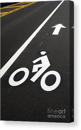 Bike Path Canvas Prints