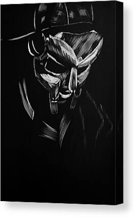 Doomsday By MF Doom Lyrics Print Can - Canvas Art Print