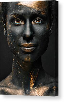 Woman Face Photos Canvas Prints