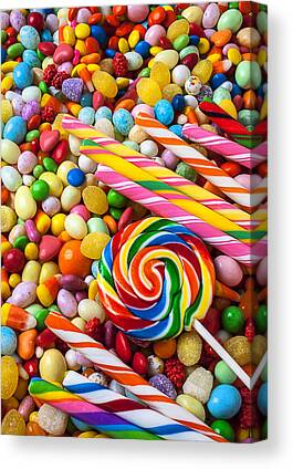Sweet Tooth Gum Canvas Prints