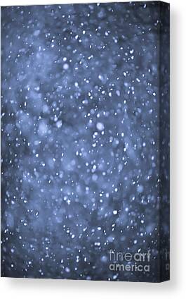 Winter Is Here Snow Fall Canvas Prints