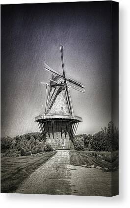 Dutch Windmill Canvas Prints