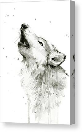 Howling Canvas Prints