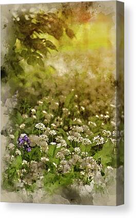 Archival Fine Art Prints Watercolour Gicl\u00e9e Print Set 4x6 5x7 Flower Field Landscape Postcard