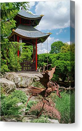 Japanese Garden Canvas Prints | Fine Art America
