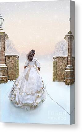 Working Class Victorian Woman In Winter Snow Zip Pouch by Lee Avison -  Pixels