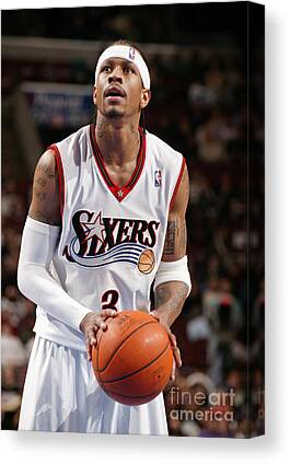 shitou SHITOU Allen Iverson Posters Basketball Canvas Wall Art Decor Print  Picture Paintings for Living Room Bedroom Decoration